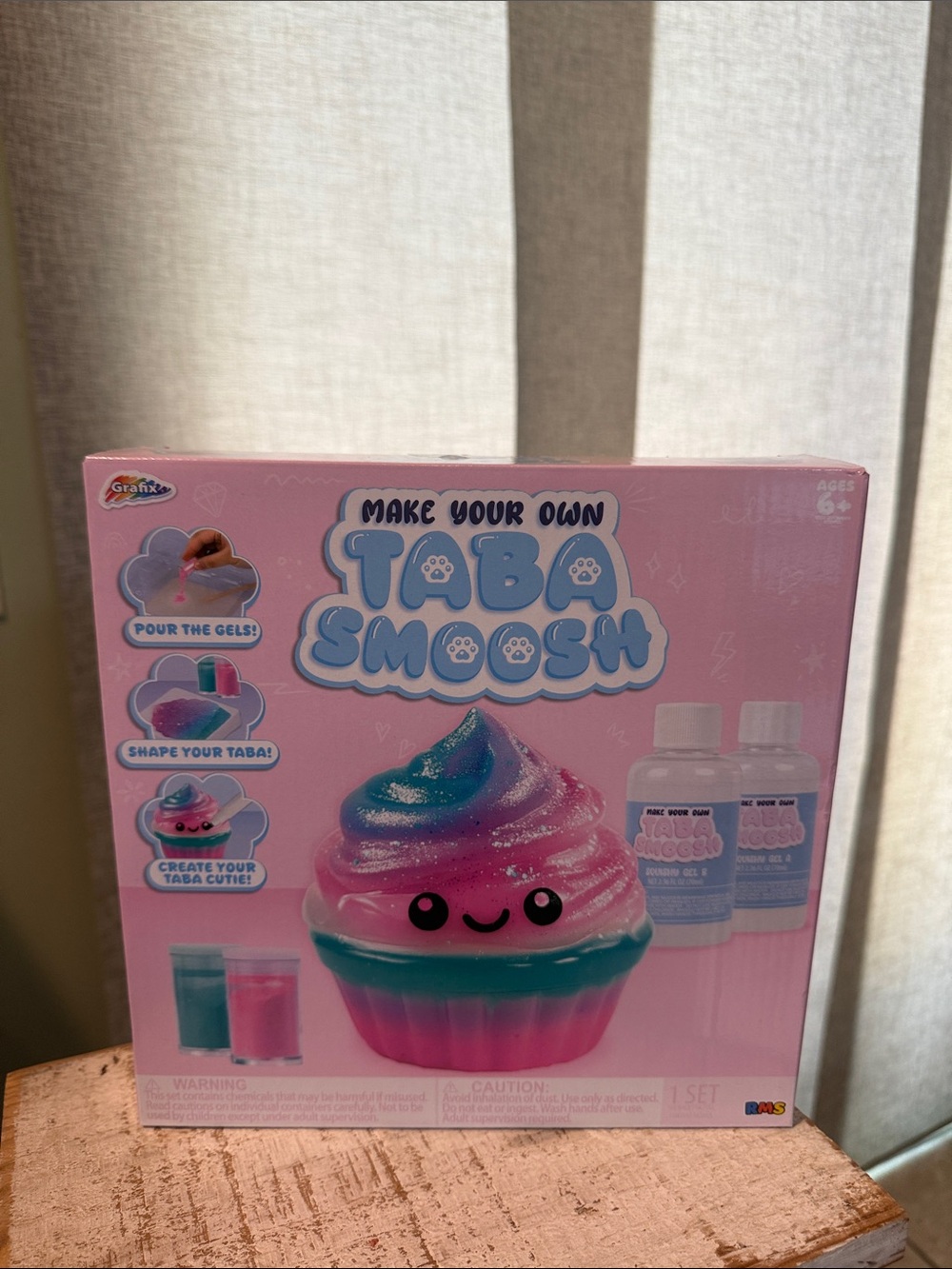 Make Your Own Taba Smoosh squishy- cupcake